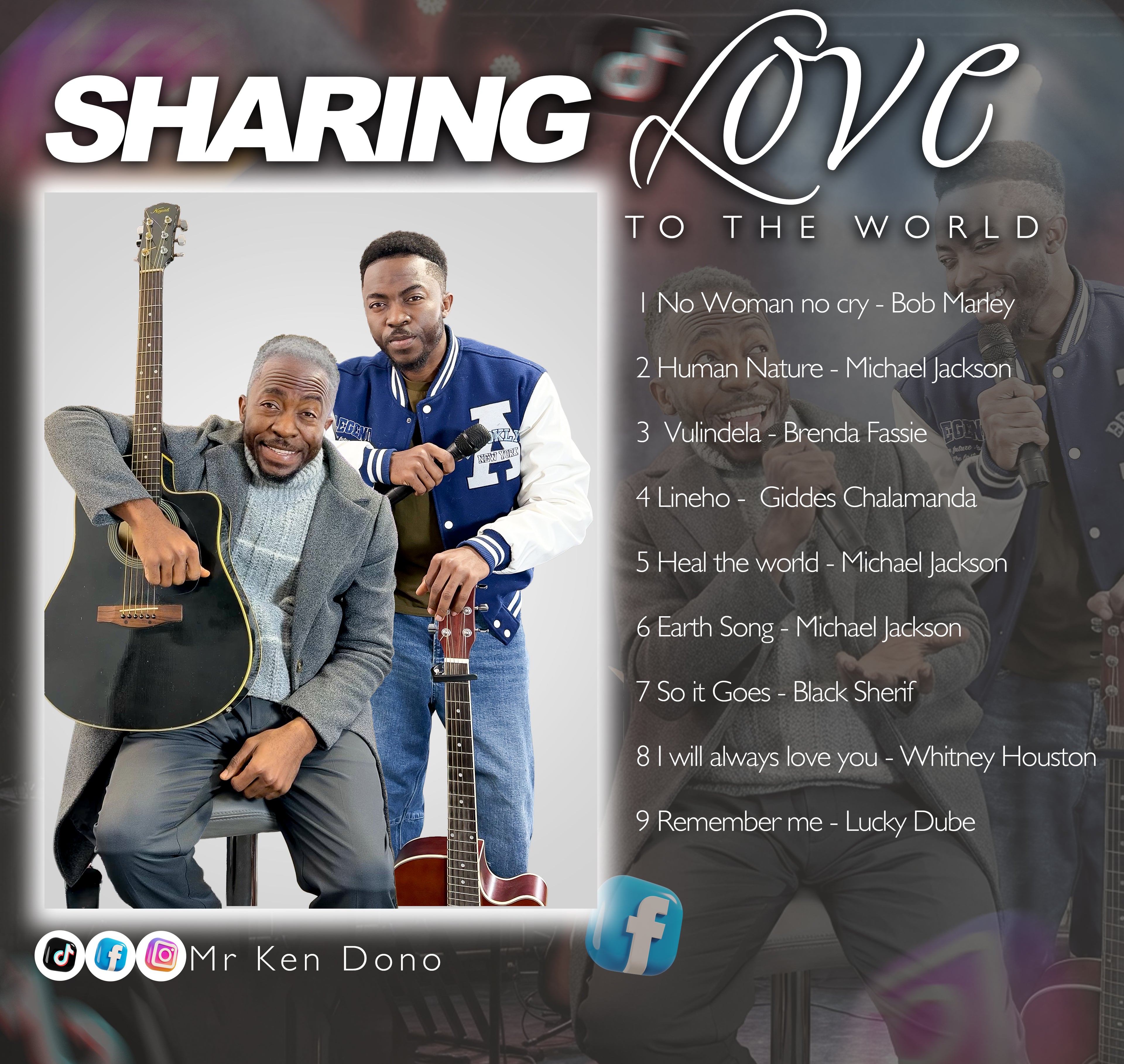 Sharing love to the world_Album